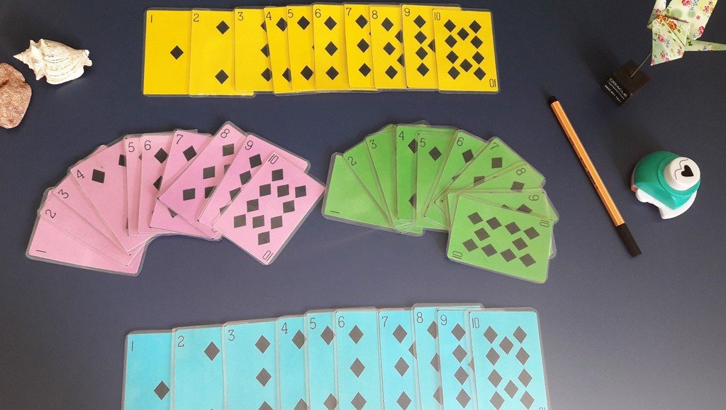 Tudo em Um: 1 baralho de cartas para imprimir, 4 jogos diferentes