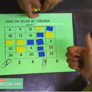Jogo Tetris de Papel - Papo da Professora Denise
