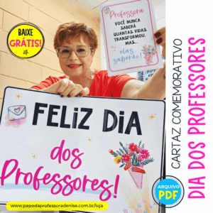 Cartaz de Homenagem Dia do Professor