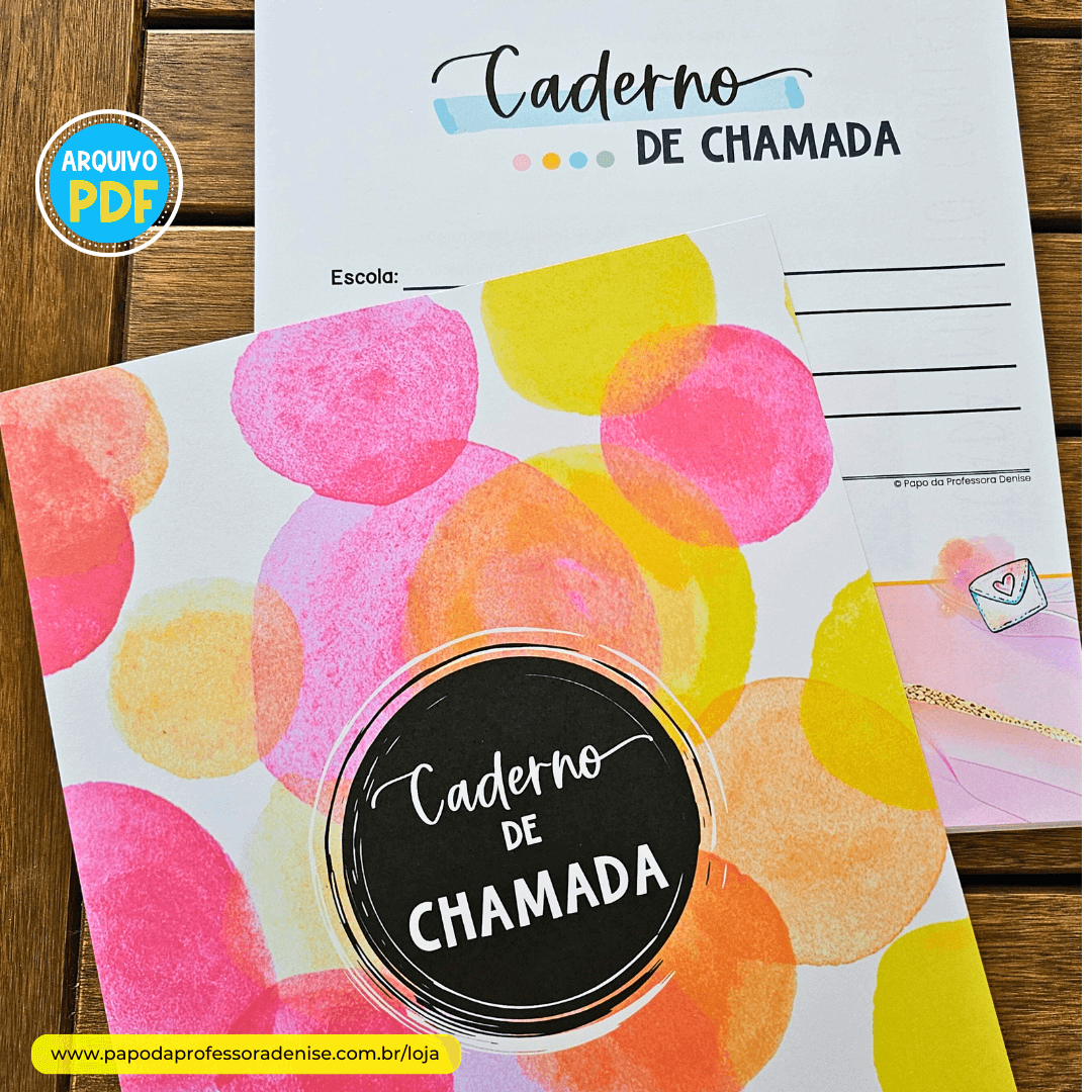 Caderno de Chamada Editável Essencial 3 Caderno de Chamada Editável Essencial - Imagem 3