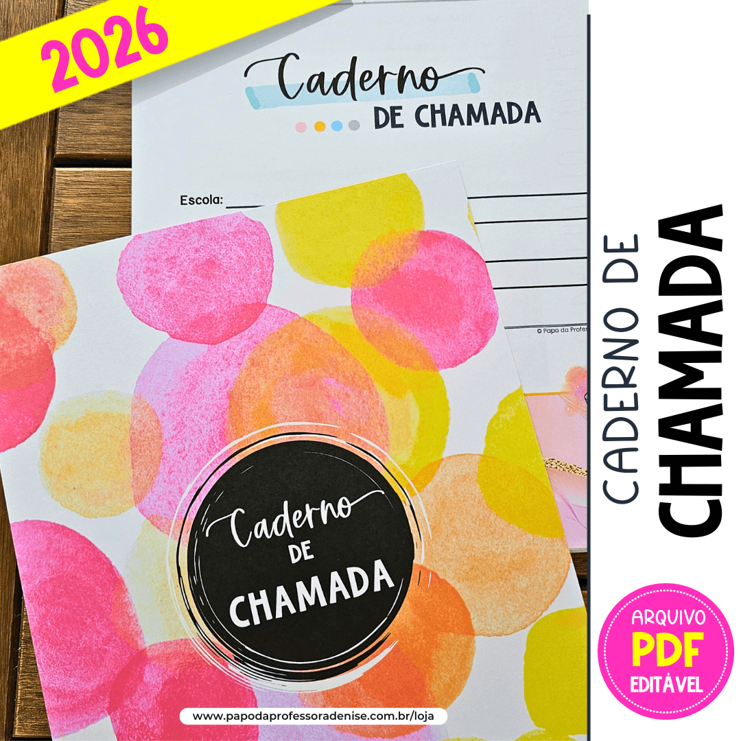 Caderno de Chamada Editável Essencial 1 Caderno de Chamada Editável Essencial