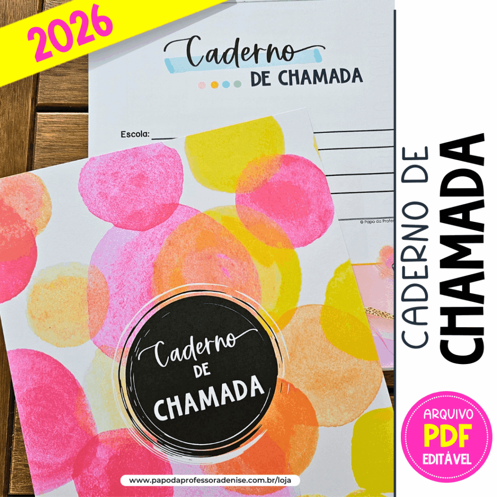 Planner de Professor Essencial - Bônus - Caderno de Chamada