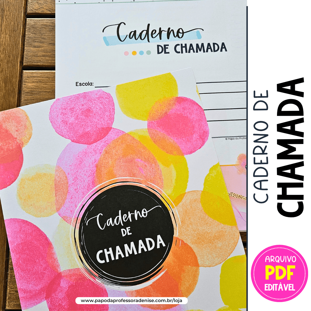 Caderno de Chamada Editável Essencial 1 Caderno de Chamada Editável Essencial