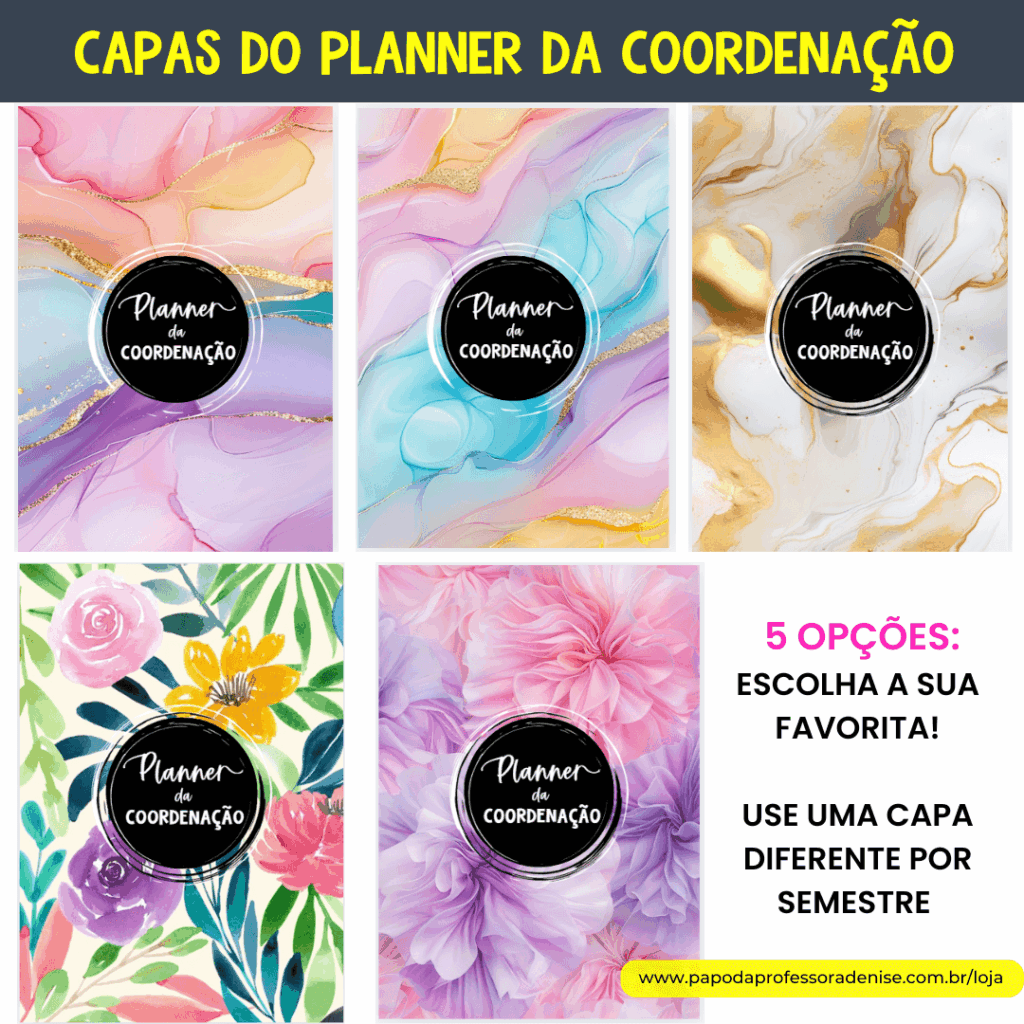 Planner da Coordenação Essencial 12 Planner da Coordenação Essencial 2