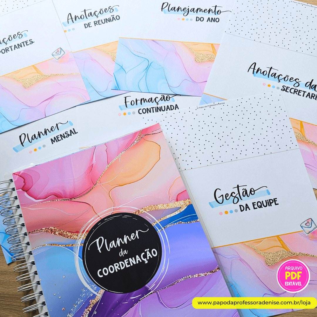 Planner da Coordenação Essencial 9 Planner da Coordenação Essencial - Imagem 9