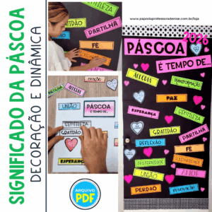 Decoração Significado da Páscoa + Dinâmica Pronta